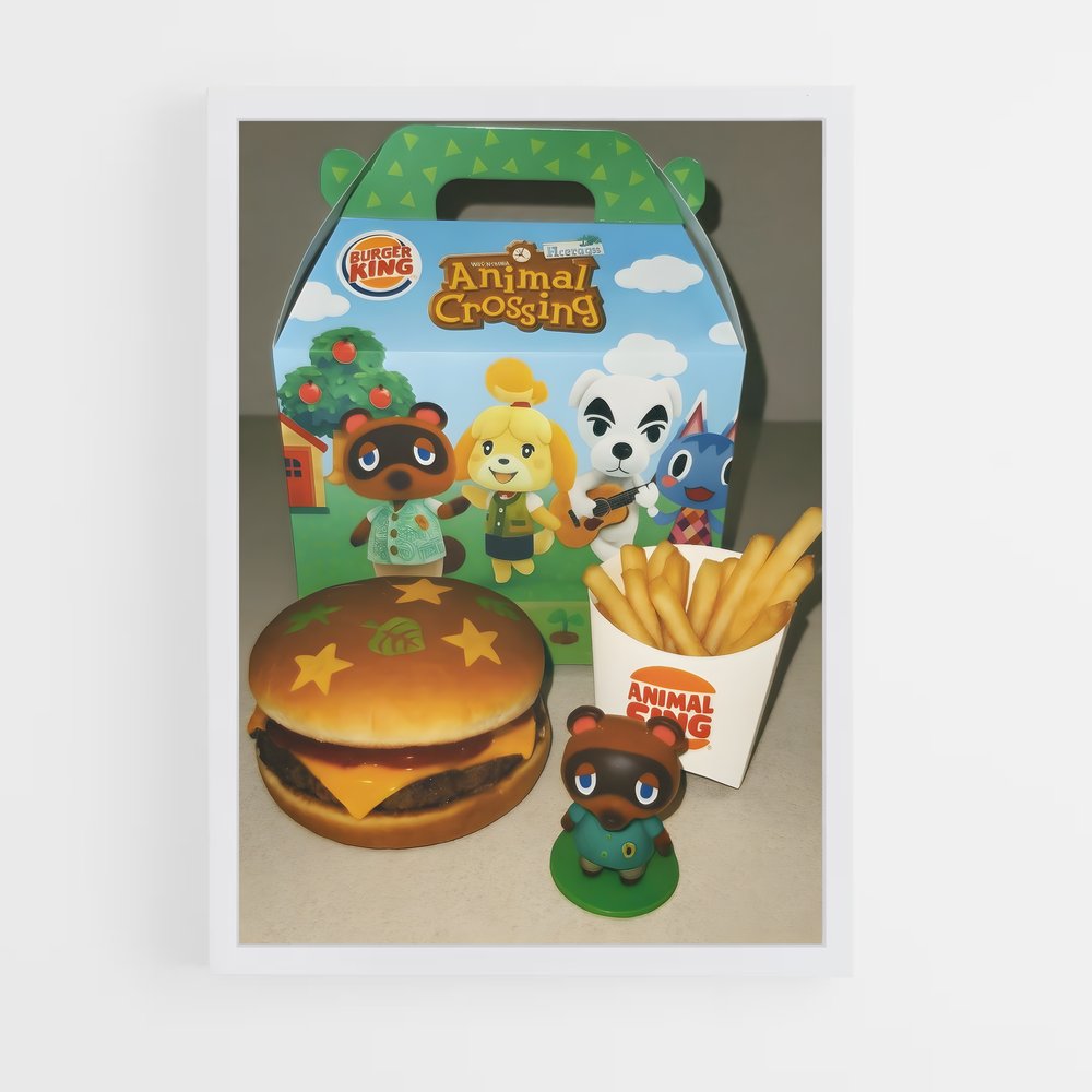 Poster Festin à Animal Crossing (vue 3)